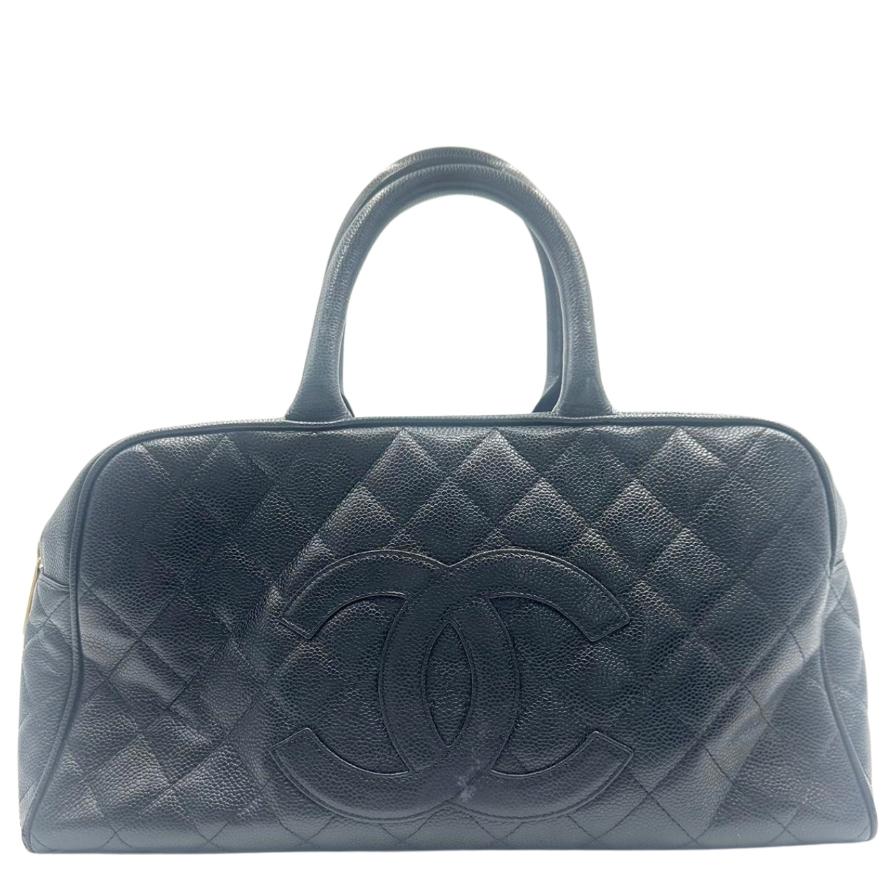 CHANEL<br> Handtasche aus Kaviarhaut