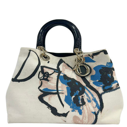 DIOR<br> Canvas-Einkaufstasche