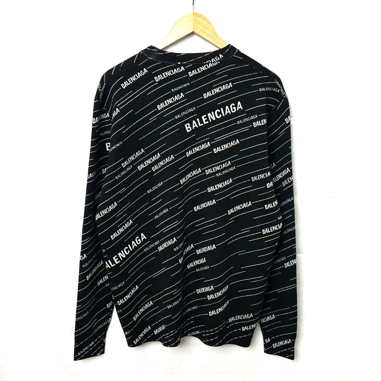 BALENCIAGA<br>Crewneck Jacquard Knit