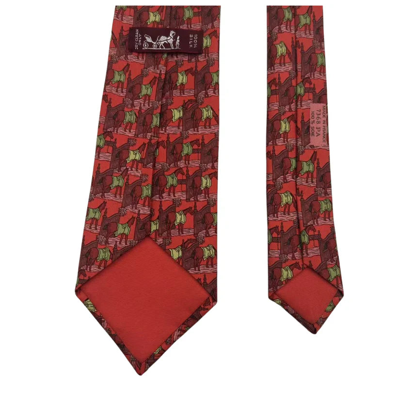 HERMES<br>Silk Tie