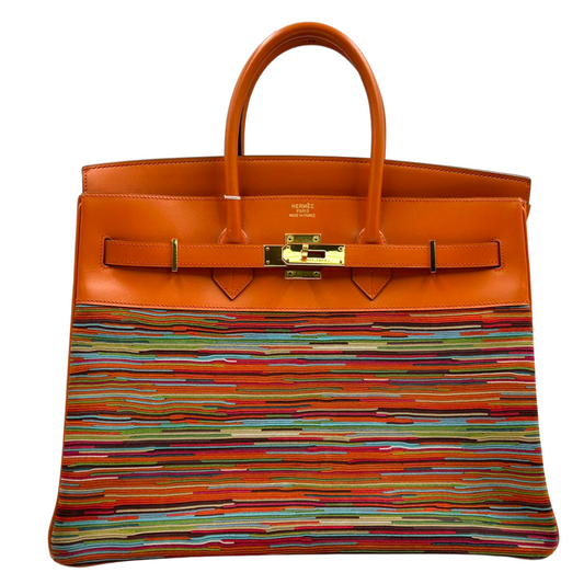 HERMES<br>Vibrato Boxcarf Birkin