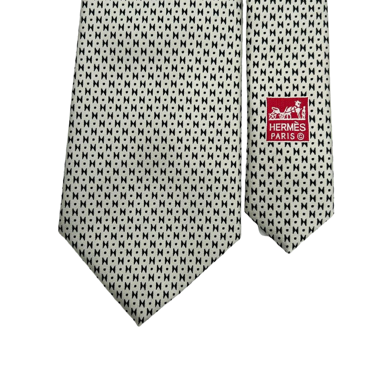 HERMES<br>H Logo Tie