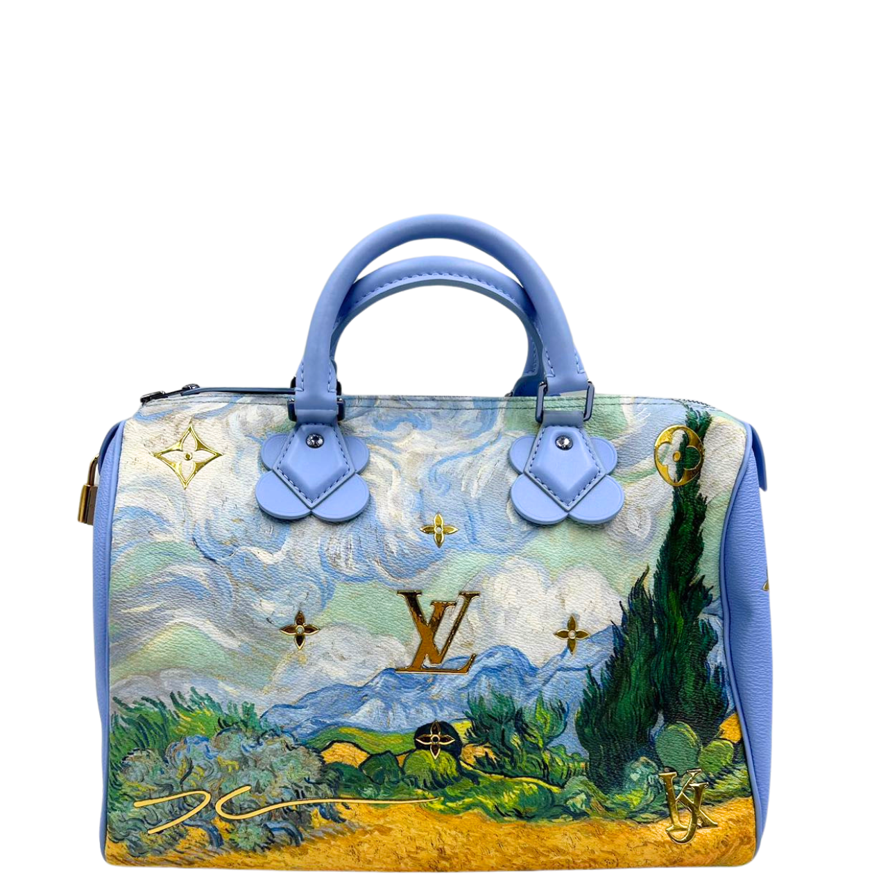 LOUIS VUITTON <br>x Jeff Koons Speedy Gogh Masters 30