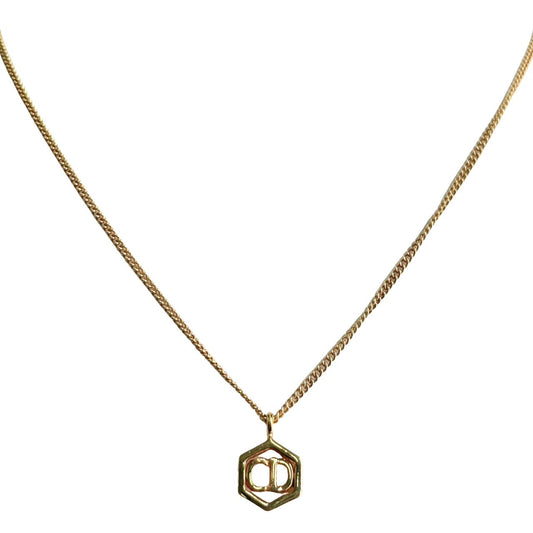 CHRISTIAN DIOR <br> Logo Necklace