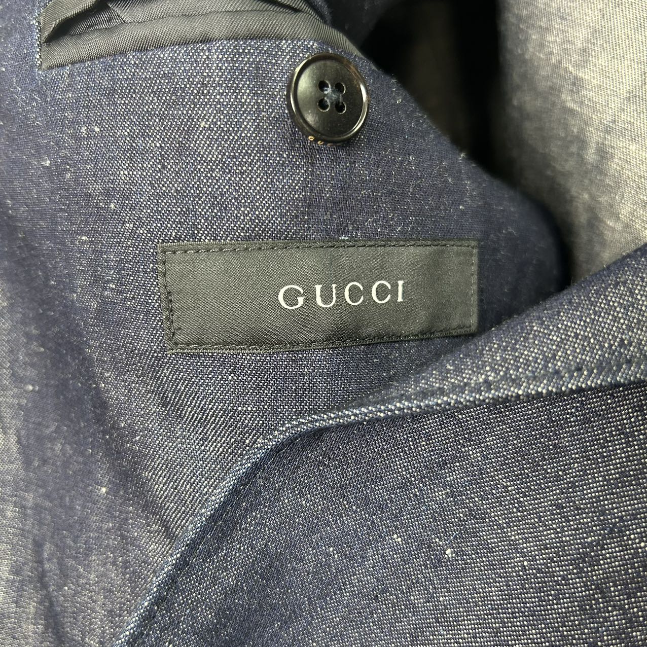 GUCCI<br>Denim Tailored Jacket