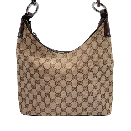 GUCCI<br> Schultertasche aus GG-Canvas