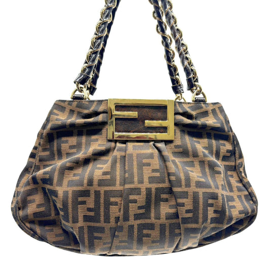 FENDI<br> Zucca Mia Handtasche mit Kette