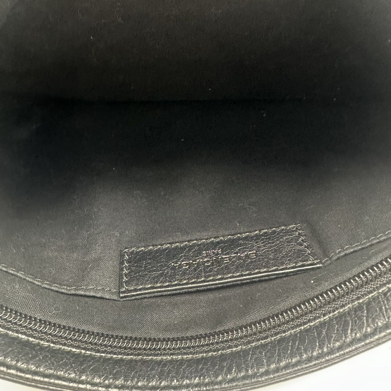 BALENCIAGA<br>Leather Clutch Bag