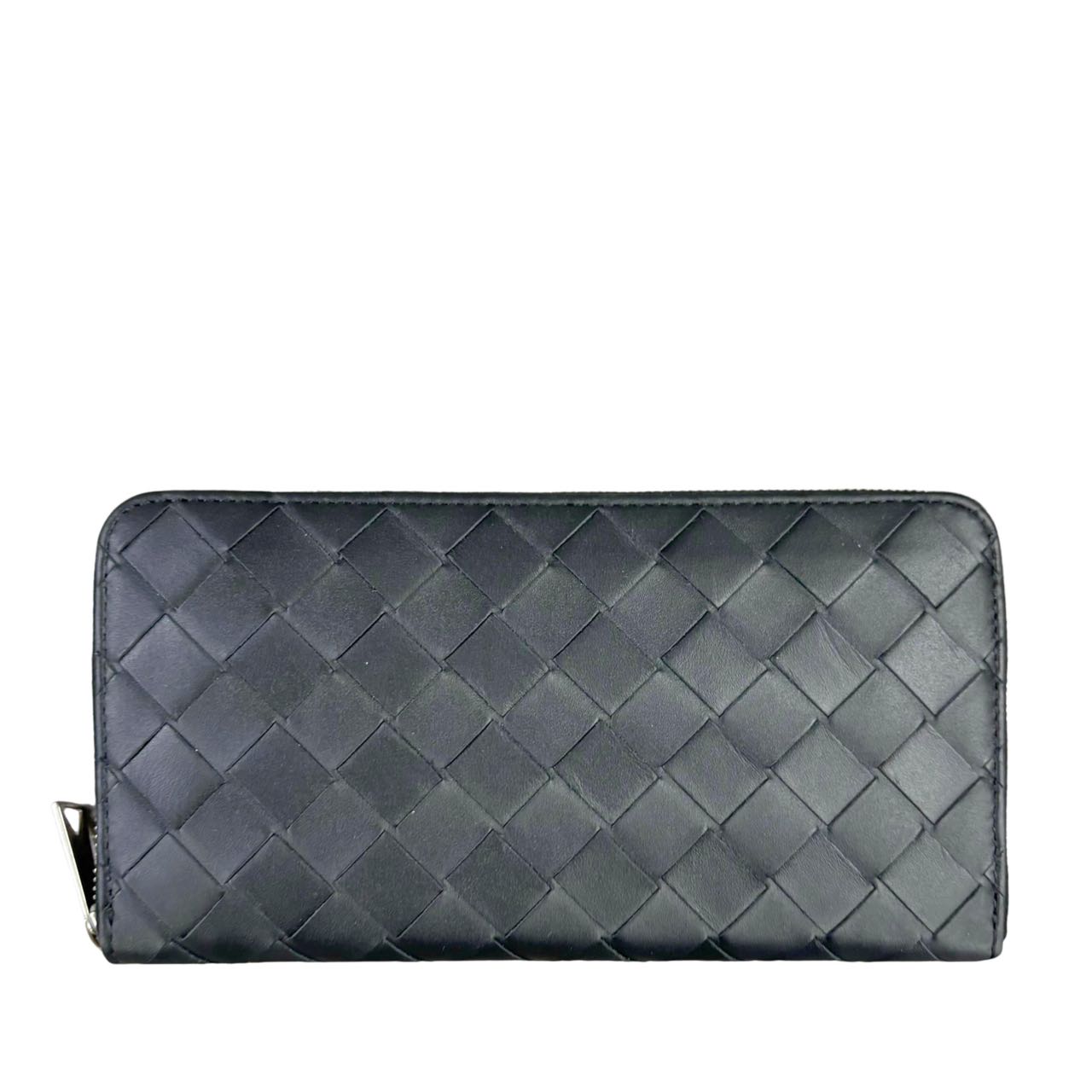 BOTTEGA VENETA <br> Intrecciato Long Zip Around Wallet