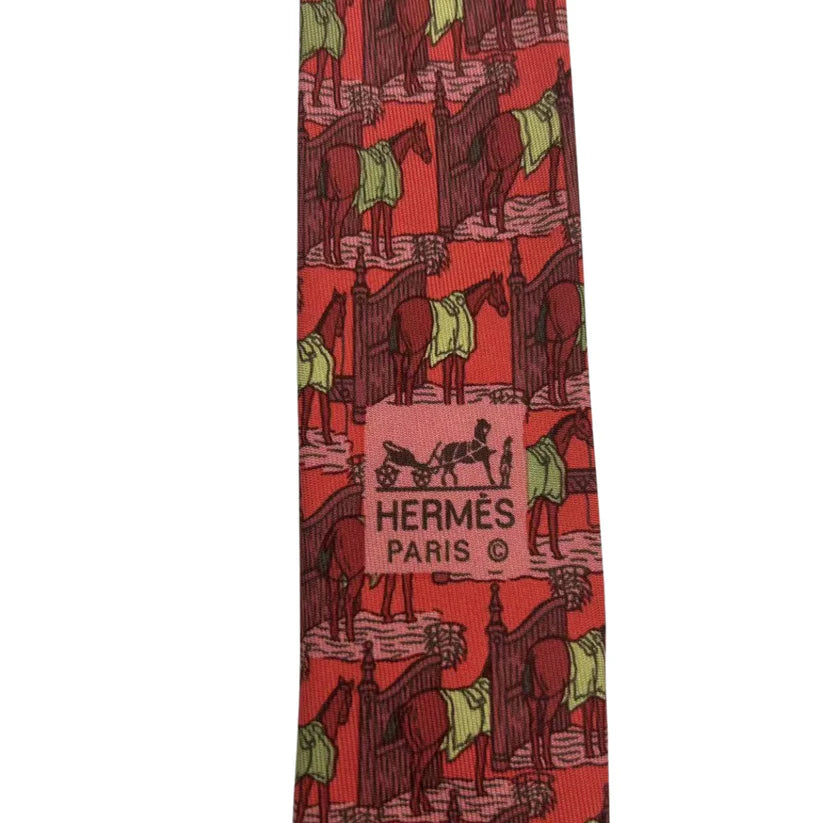 HERMES<br>Silk Tie