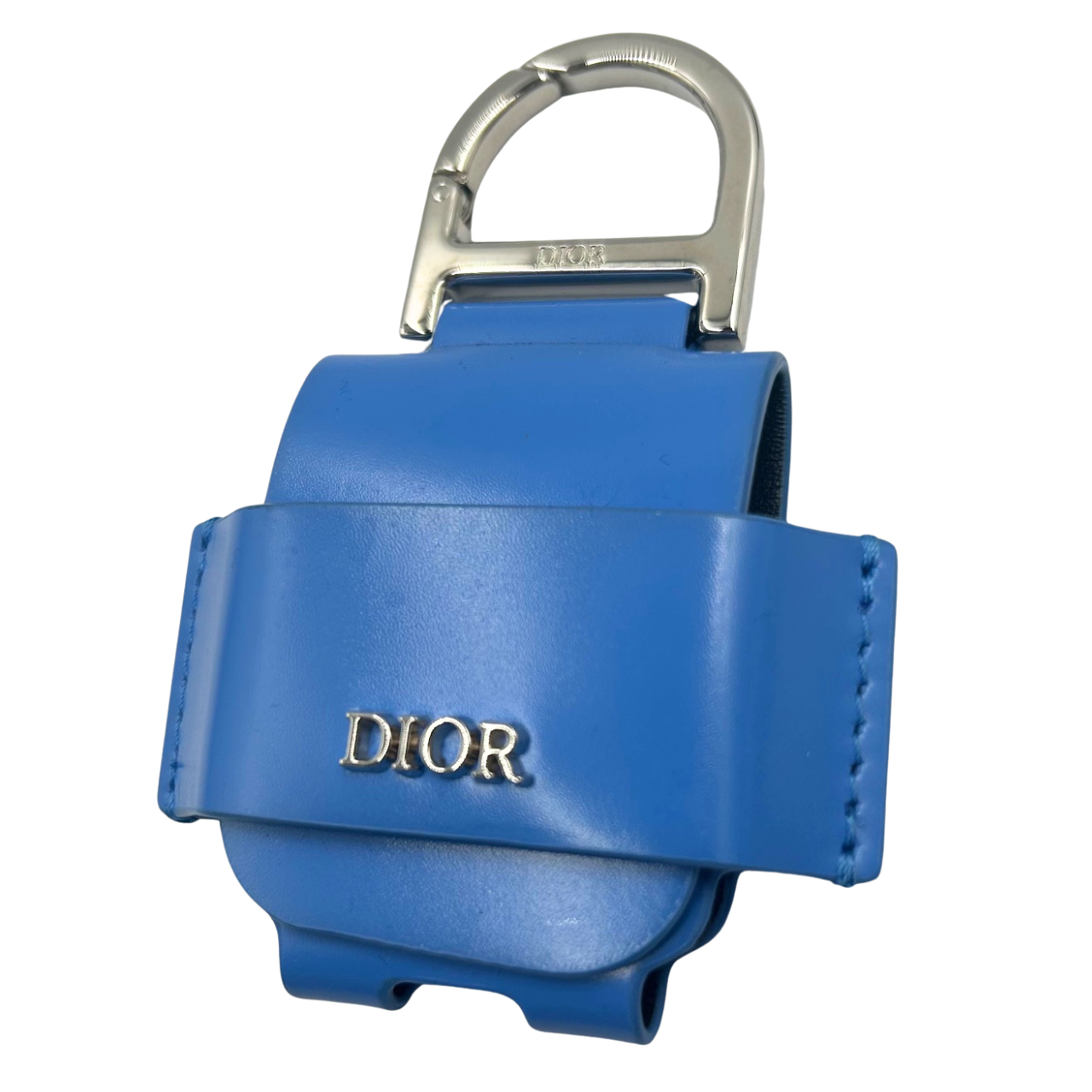 Christian Dior<br>Airpods Case Calfskin Blue