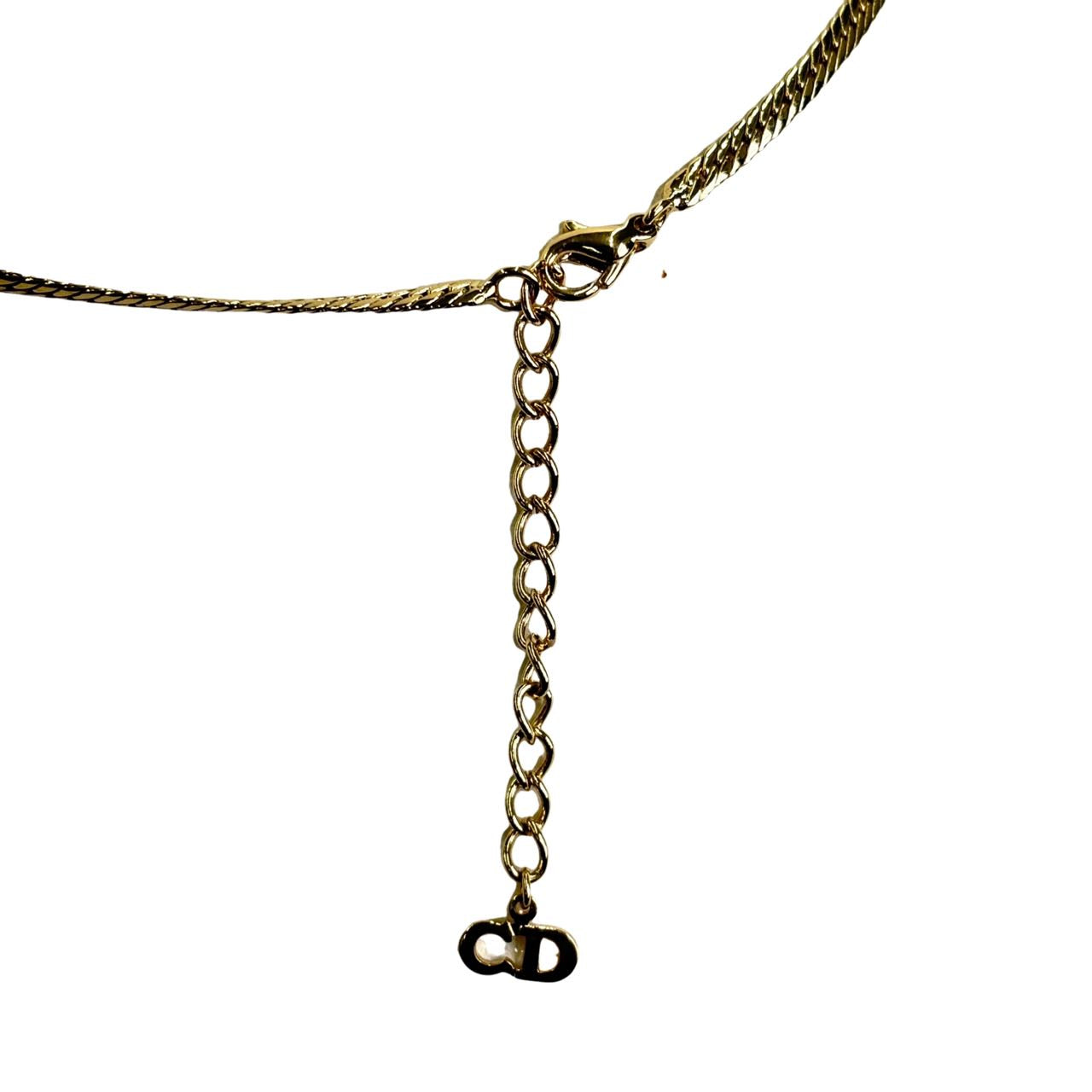 CHRISTIAN DIOR <br> Necklace Gold