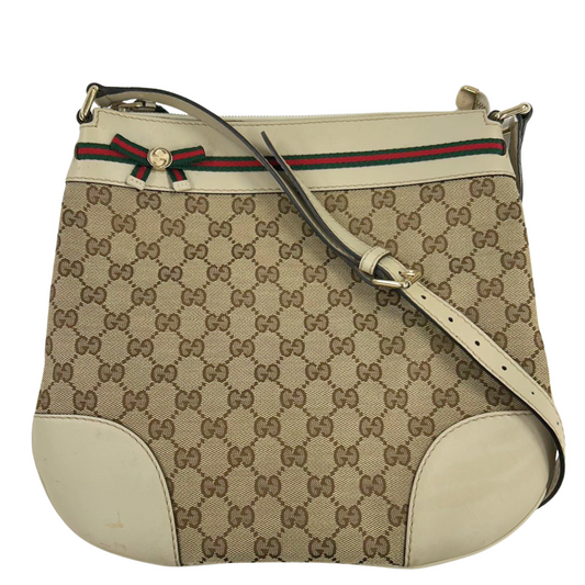 GUCCI<br> Umhängetasche aus Canvas