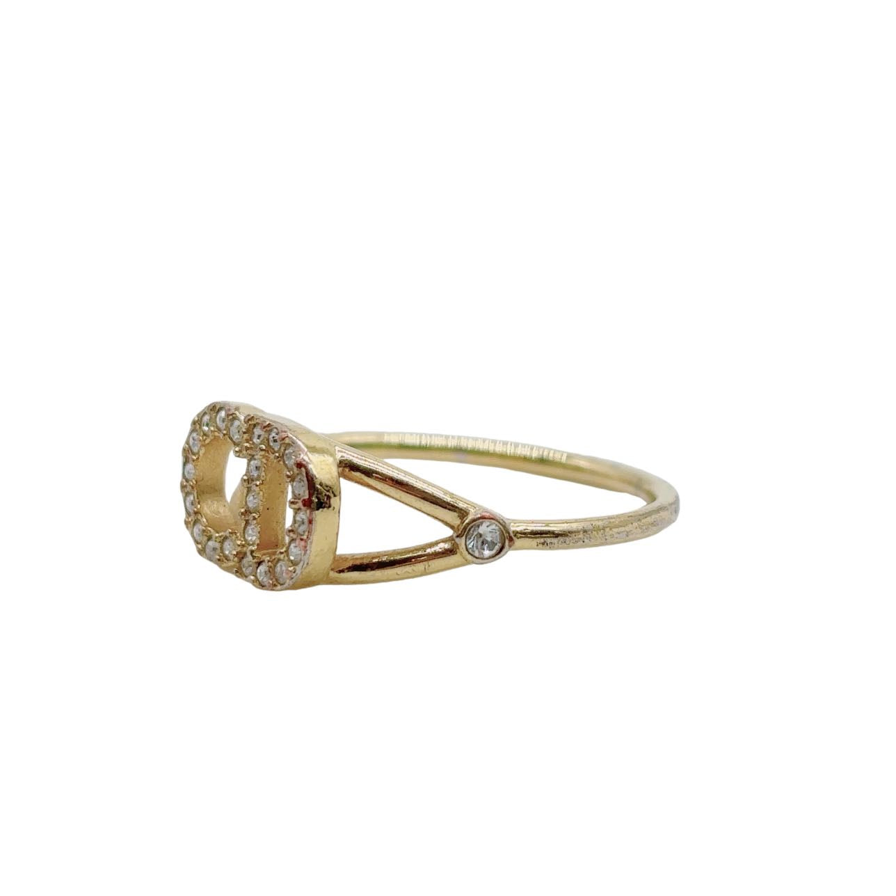 CHRISTIAN DIOR<br> Bague Pierre Ligne Clair D Lune