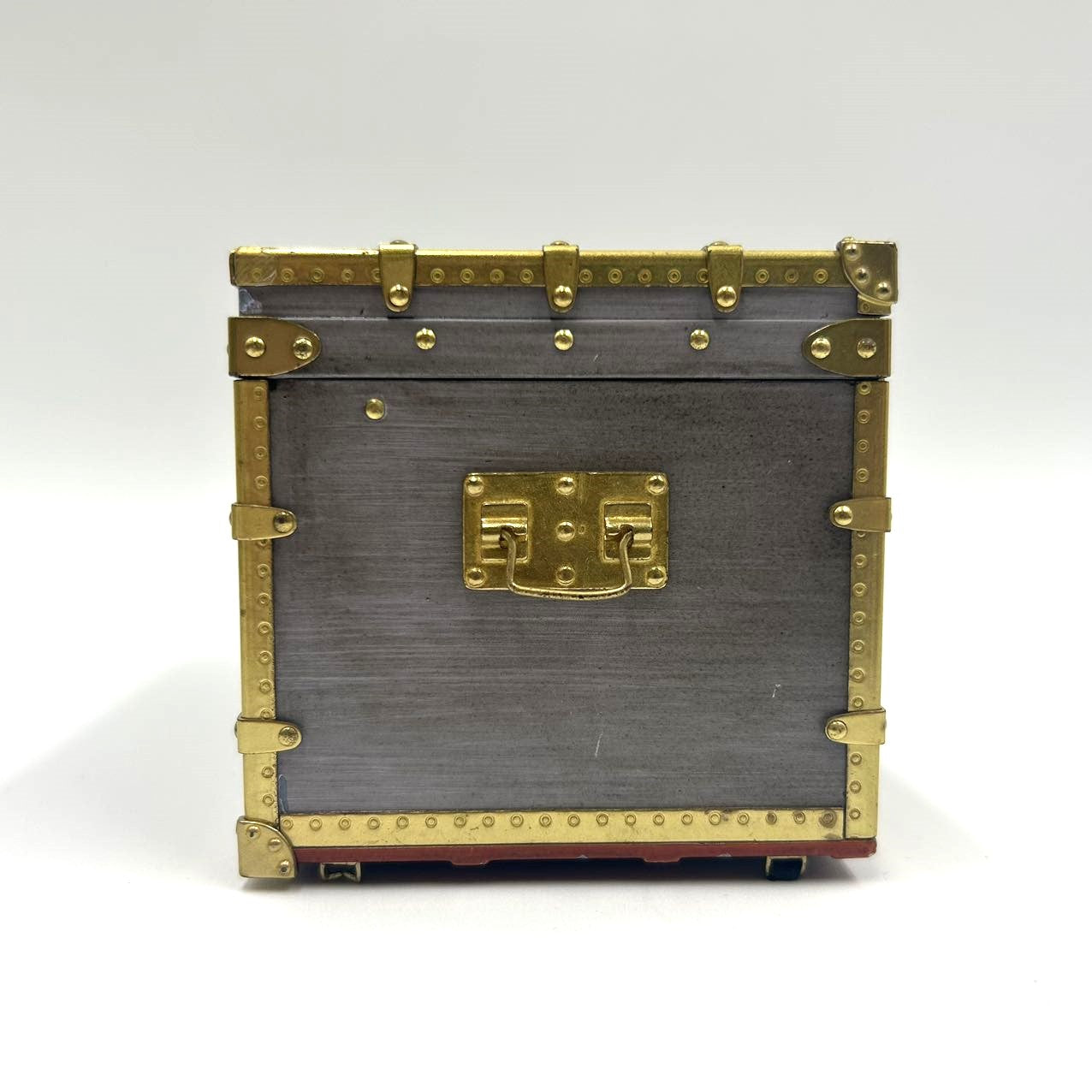 LOUIS VUITTON<br>Mini Malle Zinc Trunk Paperweight