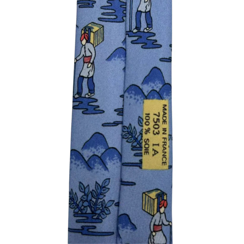 HERMES<br>Silk Tie