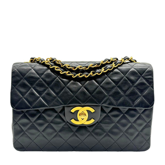 CHANEL <br> Matelasse Double Chain Shoulder Bag