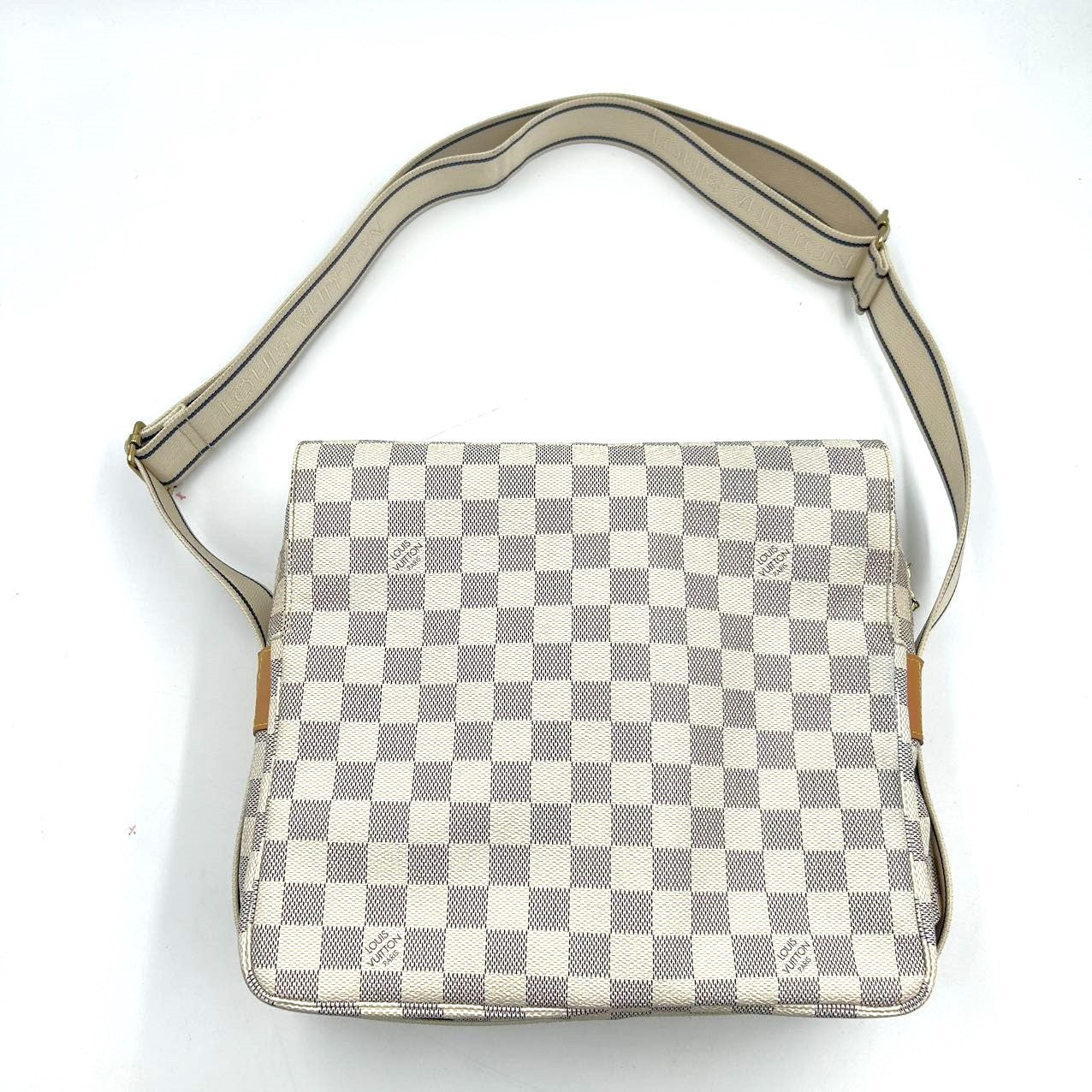 LOUIS VUITTON<br>Damier Azur Naviglio N51189 Shoulder bag