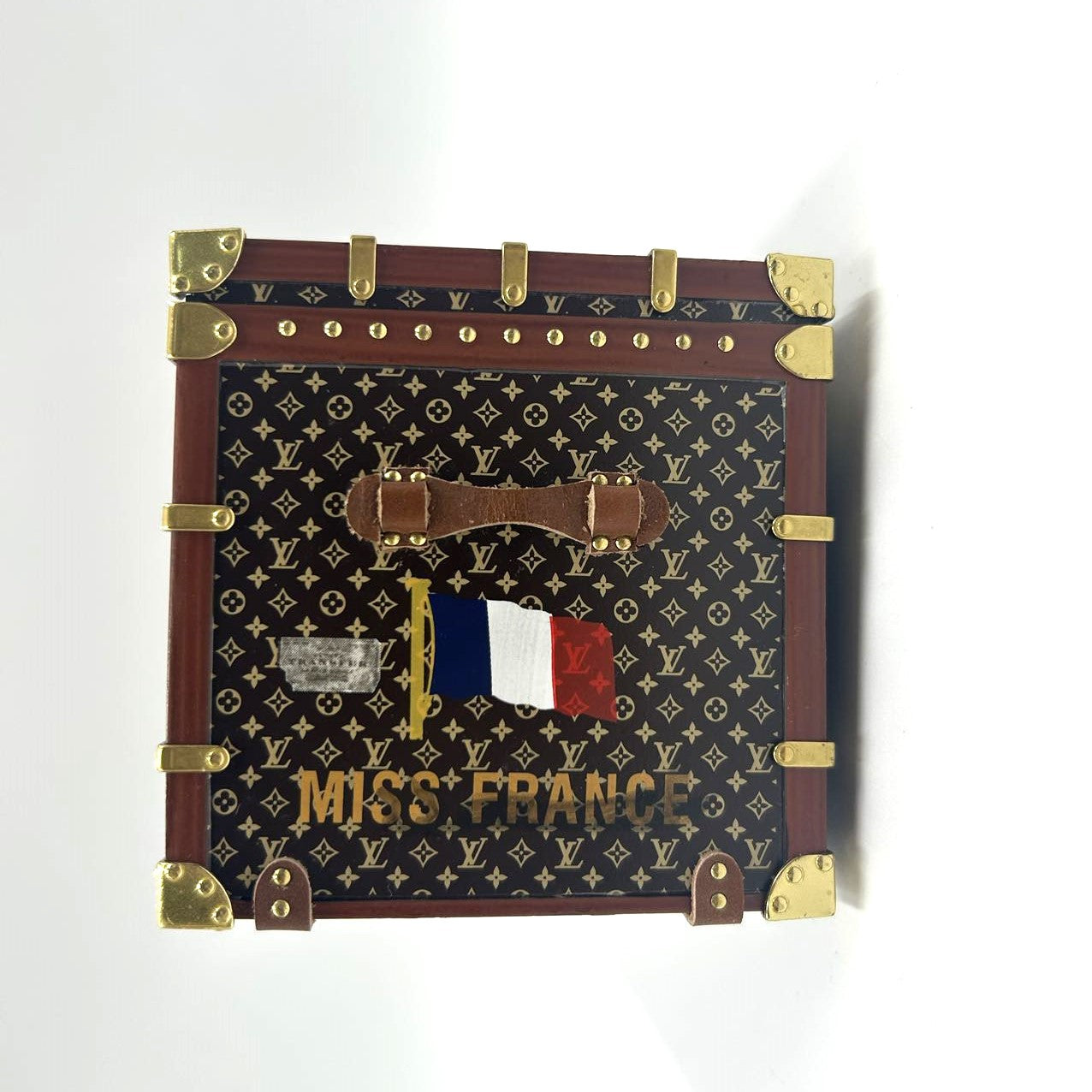 LOUIS VUITTON<br> Miss France Trunk Paperweight