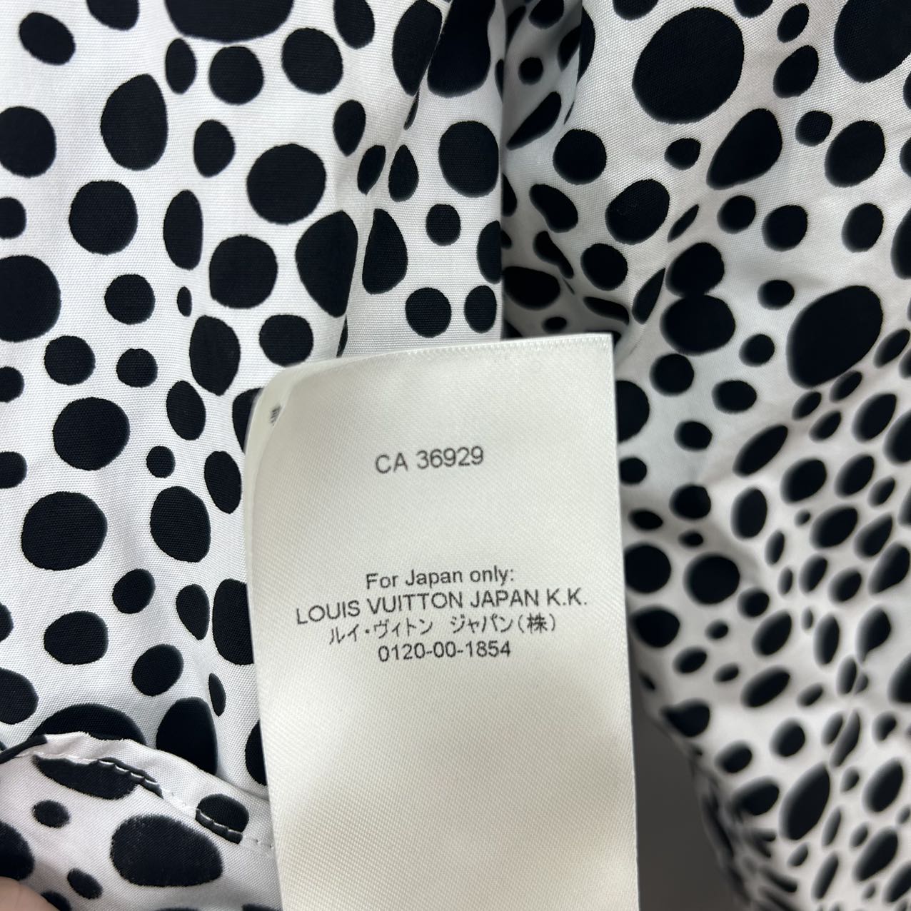 LOUIS VUITTON<br>Yayoi Kusama Dot Zip Up Jacket