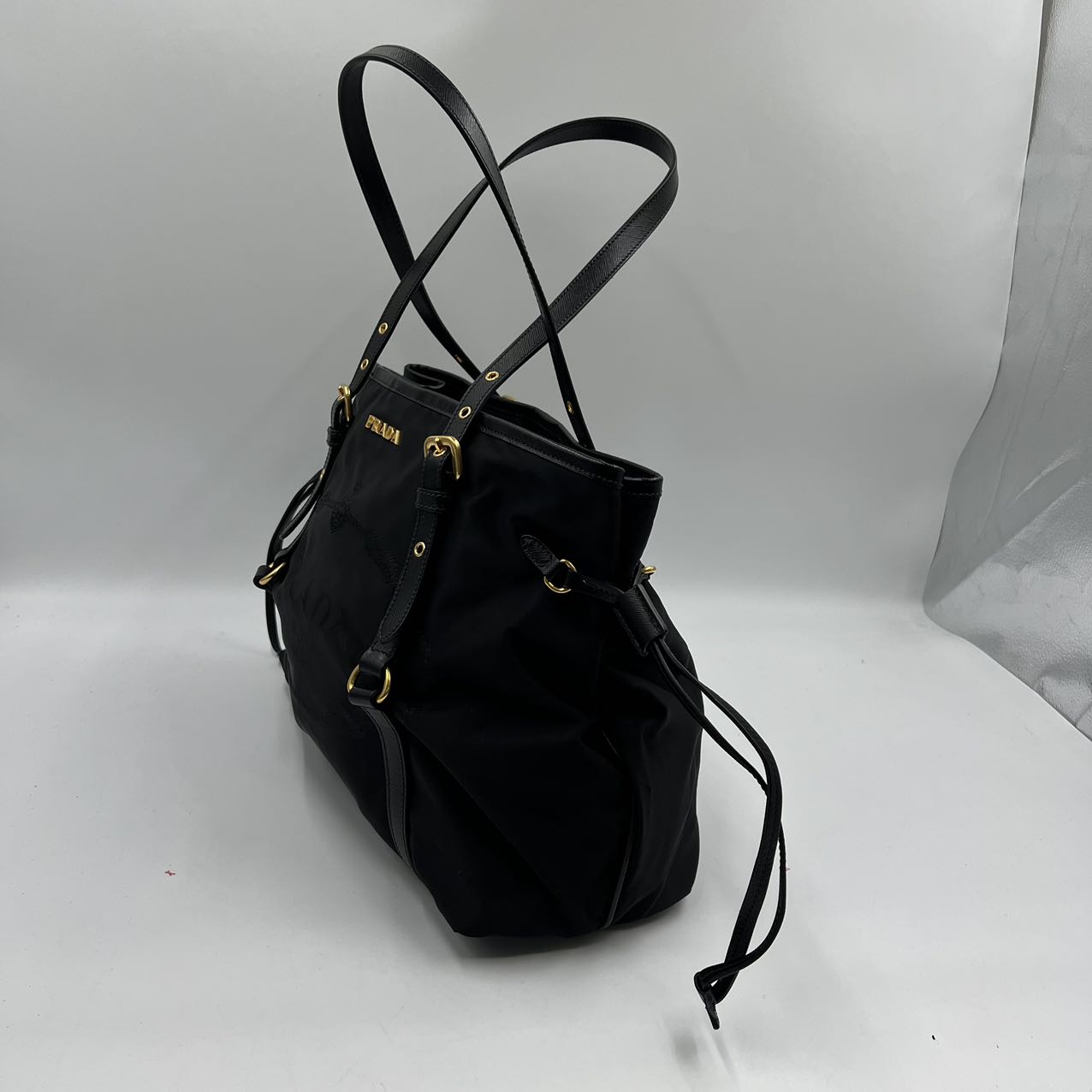 PRADA<br>Nero Nylon Tote Bag