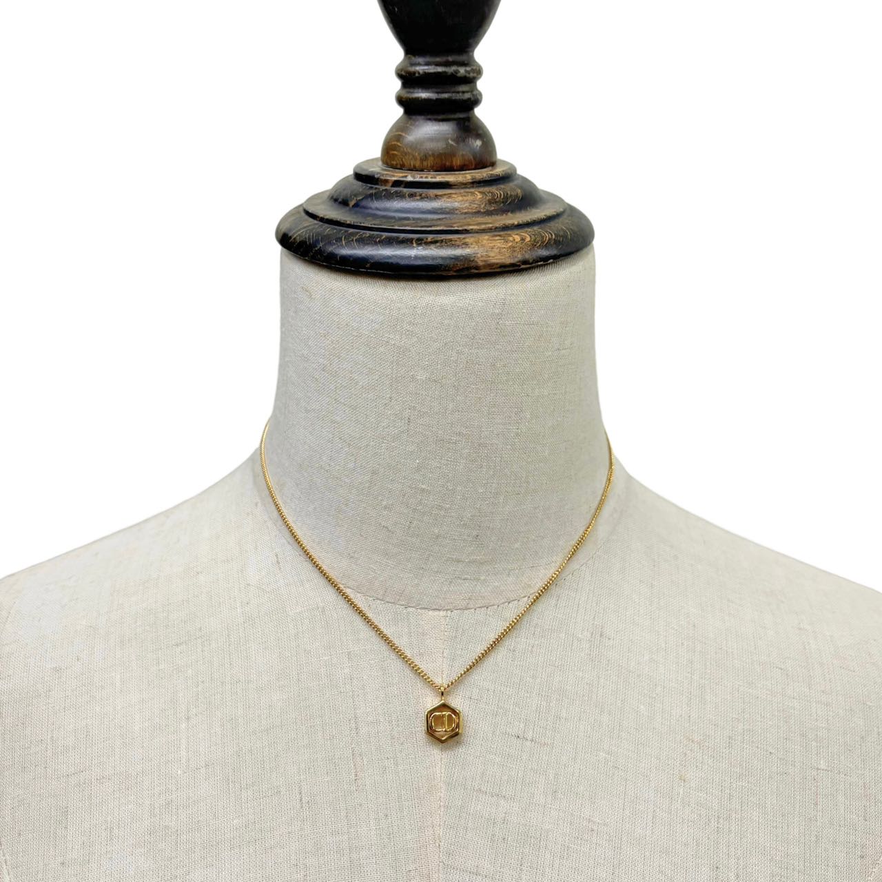 CHRISTIAN DIOR <br> Logo Necklace