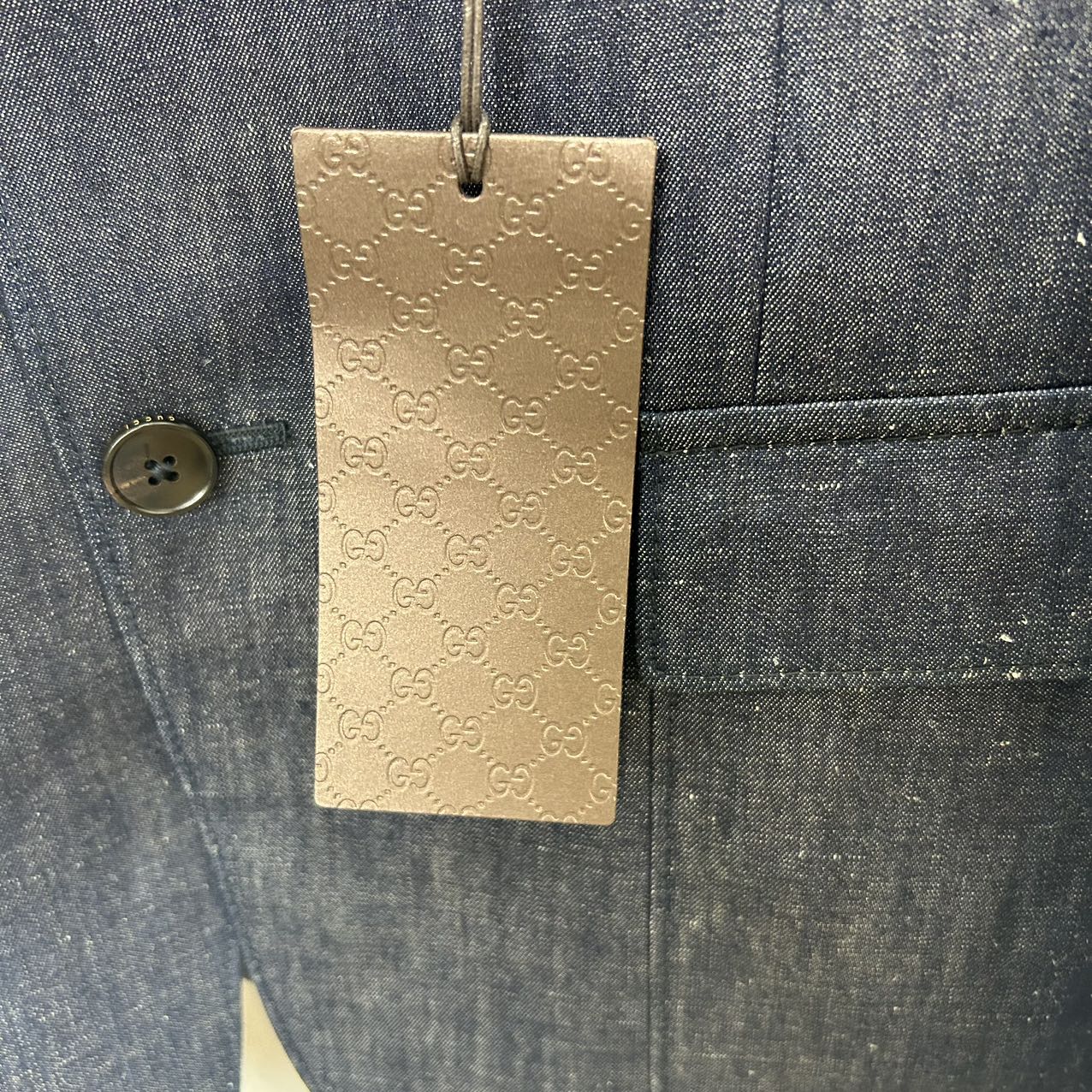 GUCCI<br>Denim Tailored Jacket