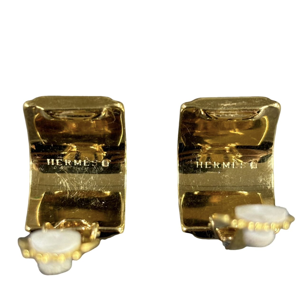 HERMES <br> Email Earrings