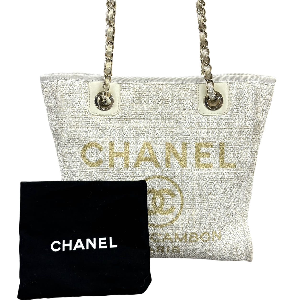 CHANEL <br> Deauville PM Chain Tote