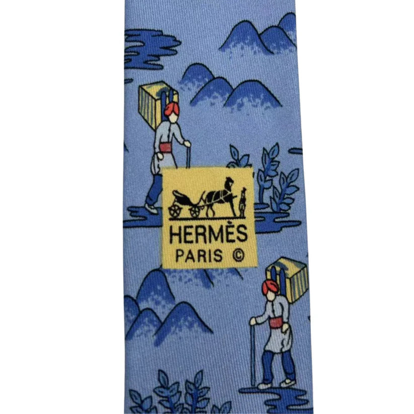 HERMES<br>Silk Tie