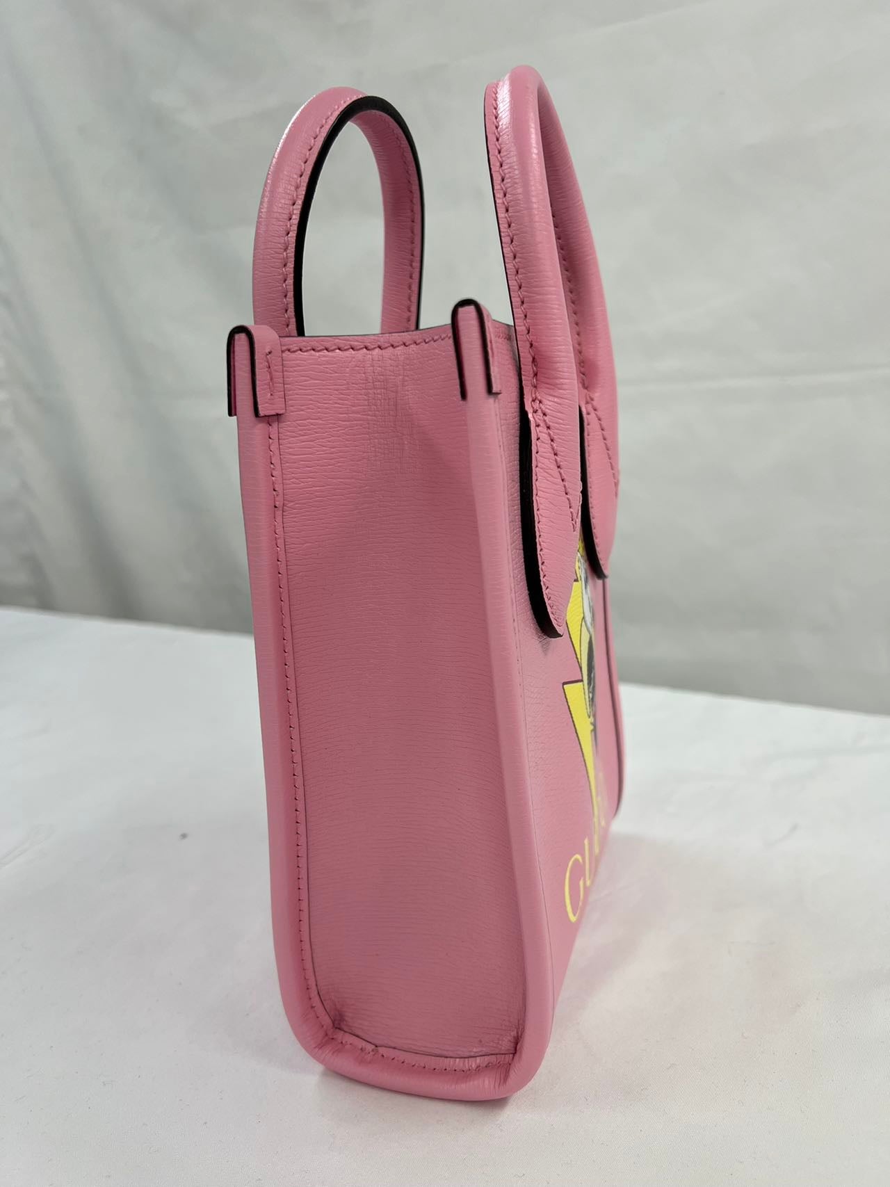 GUCCI<br>Calfskin Mini Bananya Print Bag