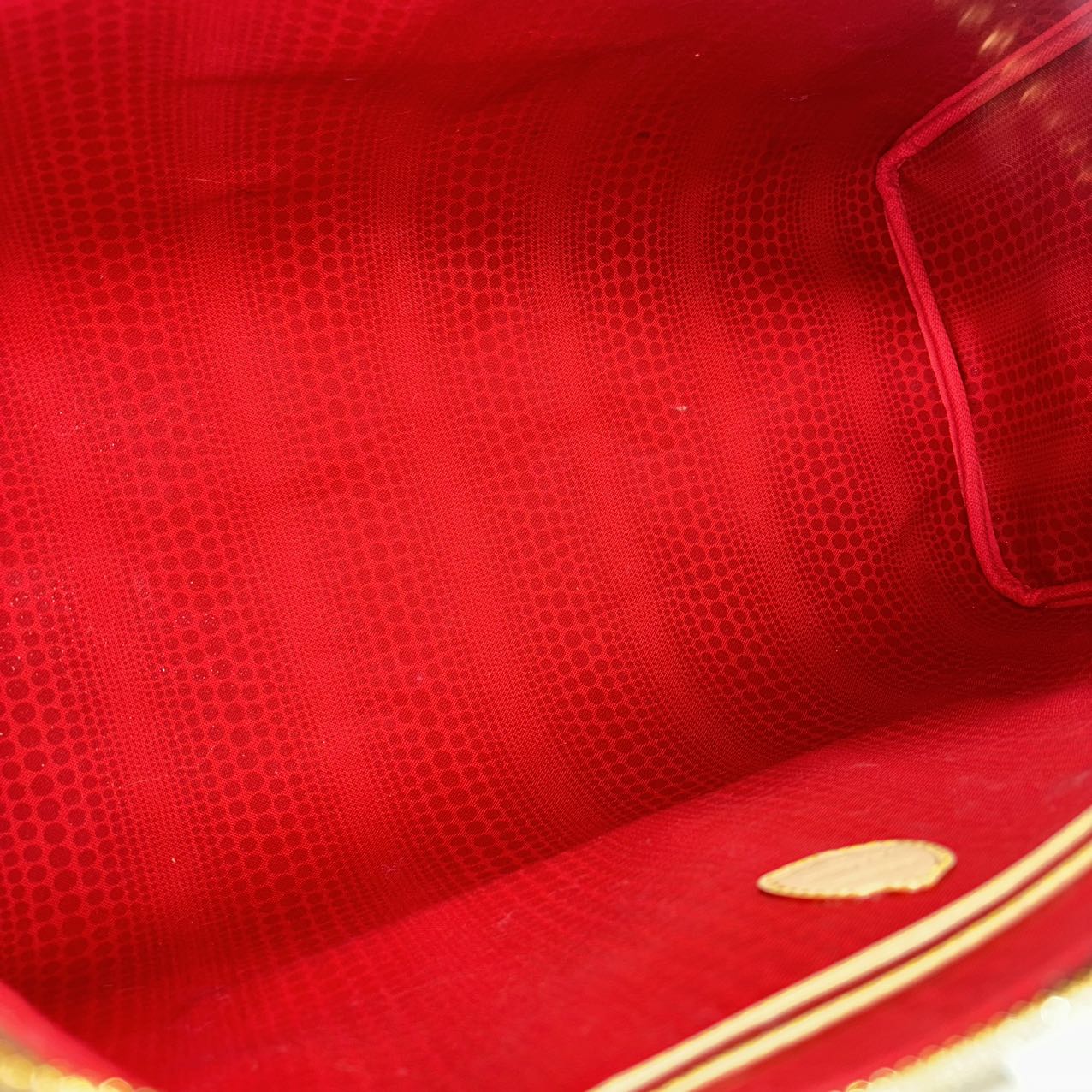 LOUIS VUITTON <br> Yayoi Kusama Keepall Bandouliere45