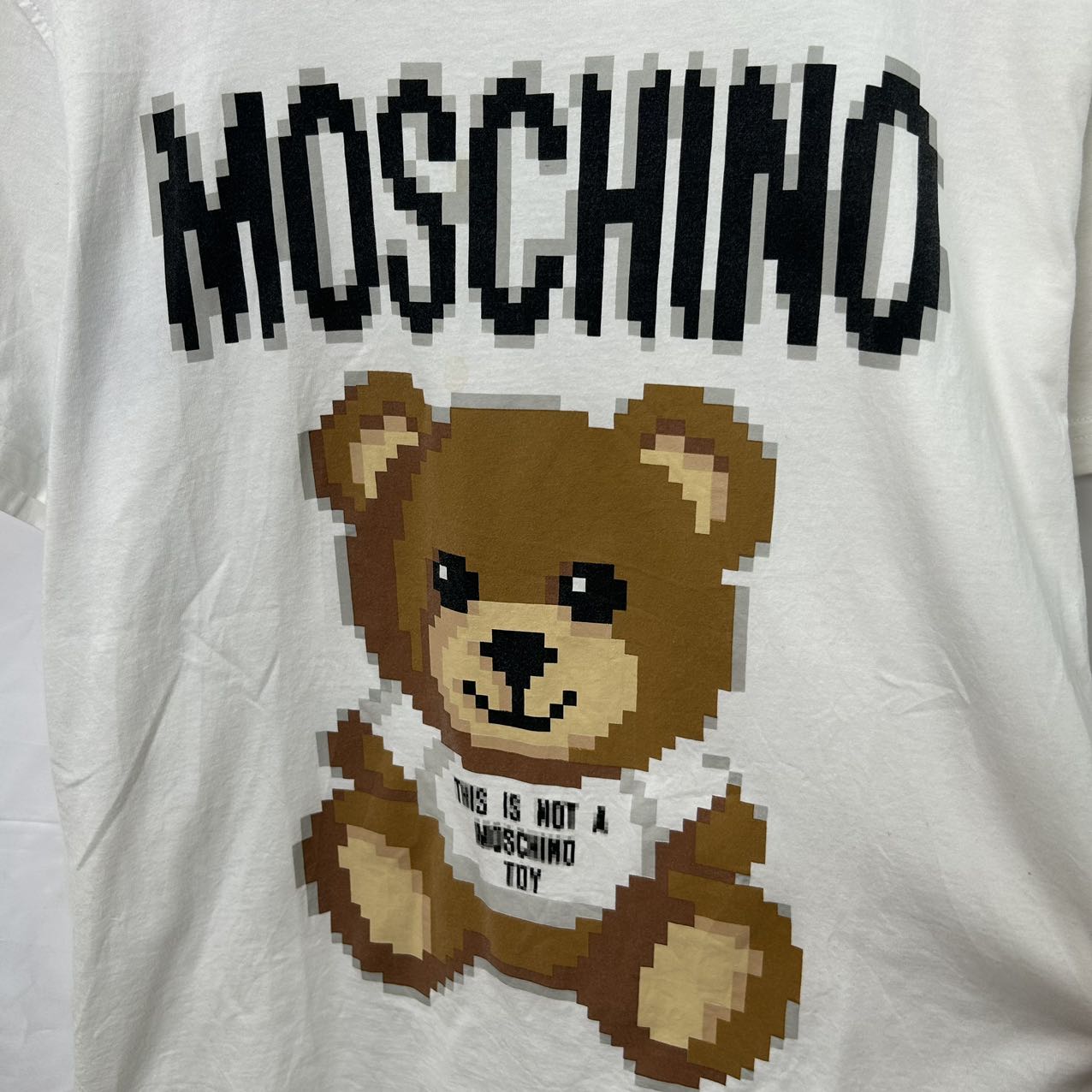 MOSCHINO<br>Teddy Bear Pixel T Shirt