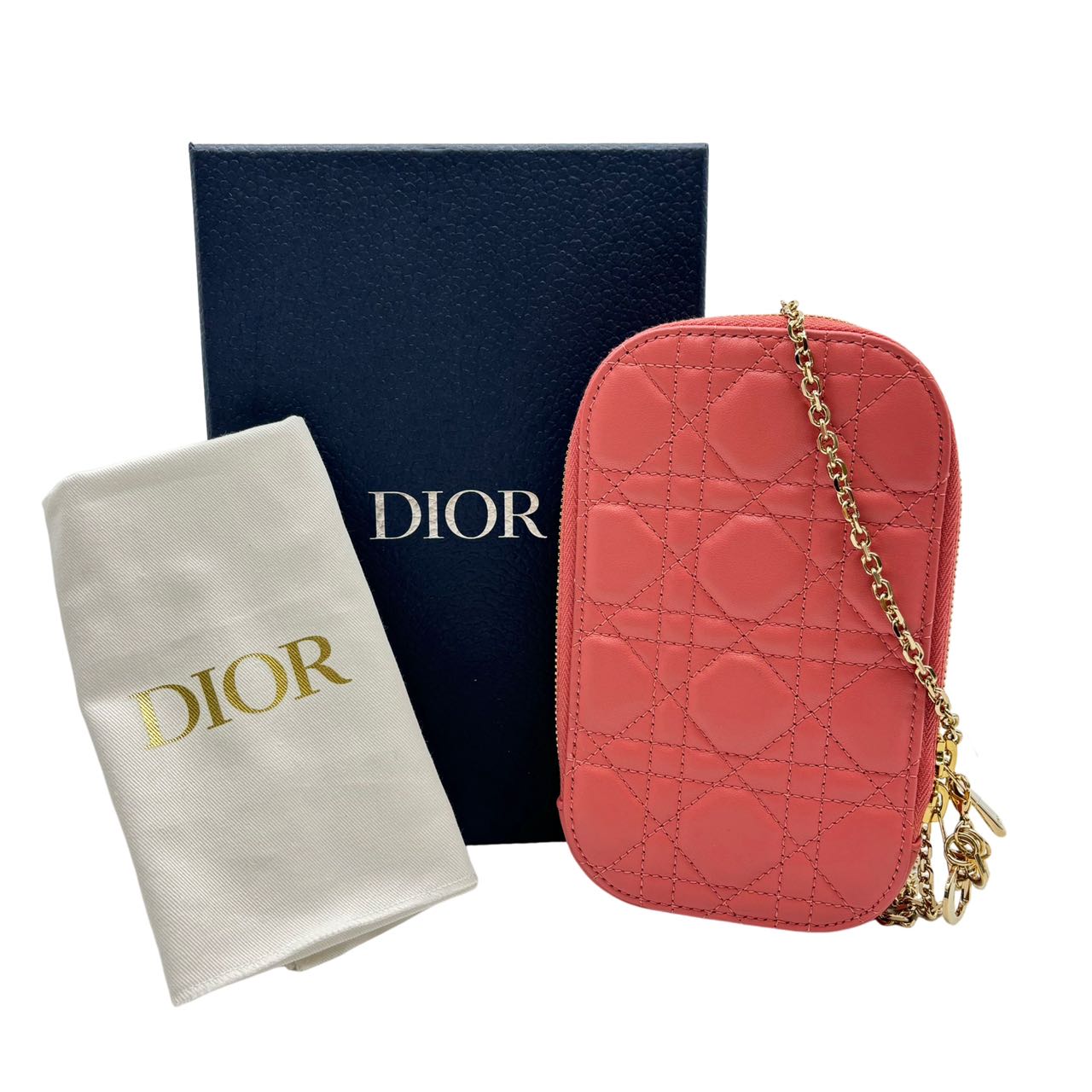 CHRISTIAN DIOR<br> Support de téléphone Lady Dior