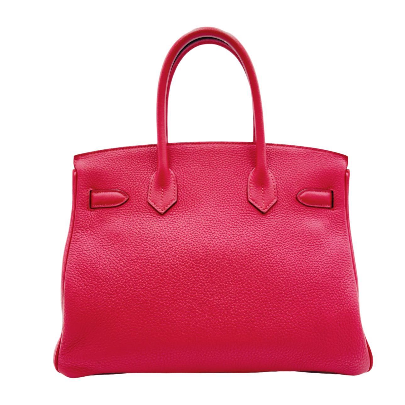 HERMÈS<br> Birkin30 Togo Rouge Grenat