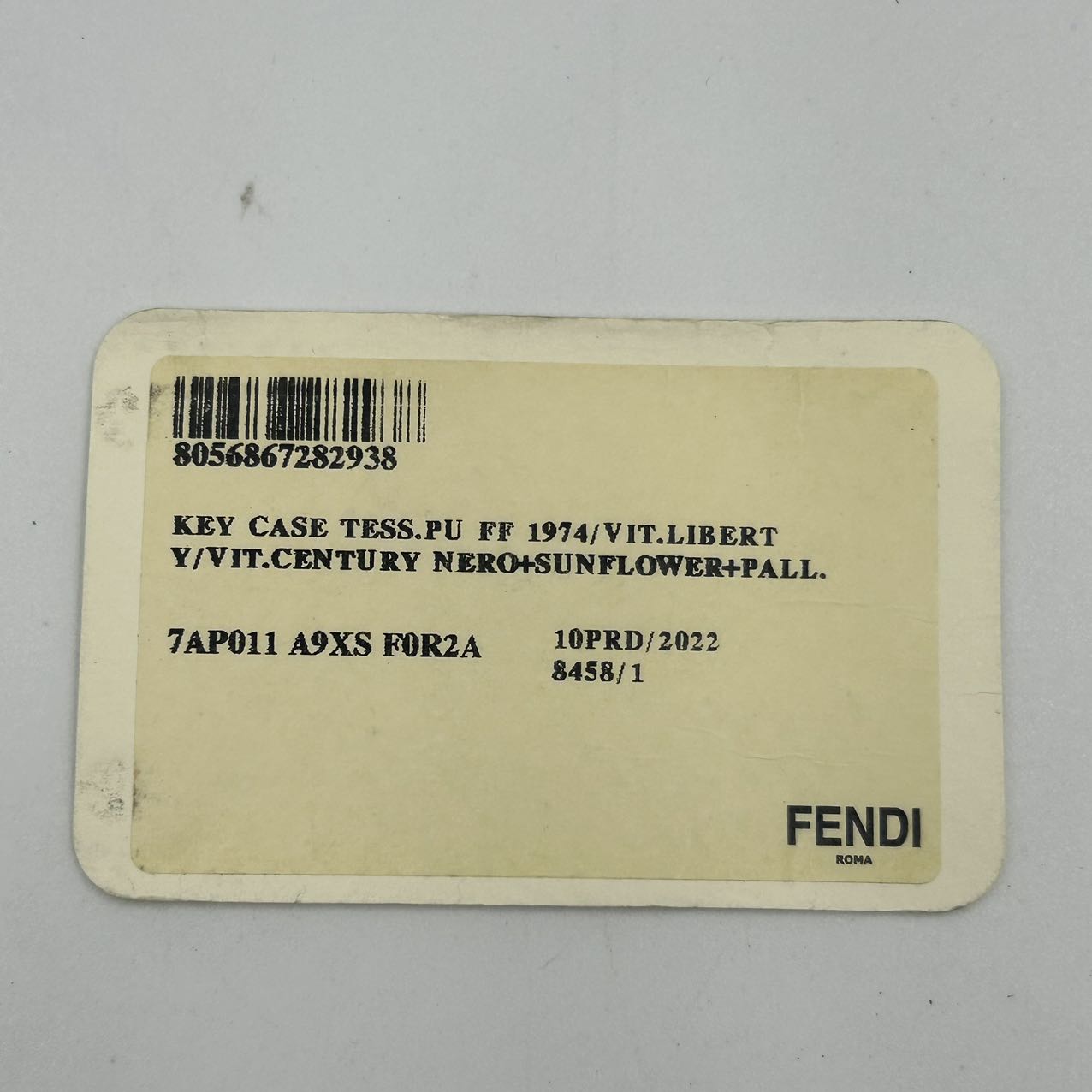 FENDI<br>Logo Key Case