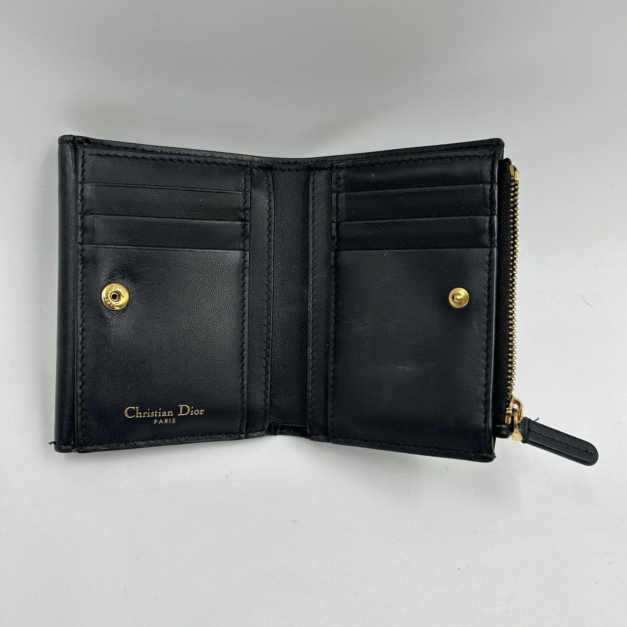 CHRISTIAN DIOR<br>Leather Wallet