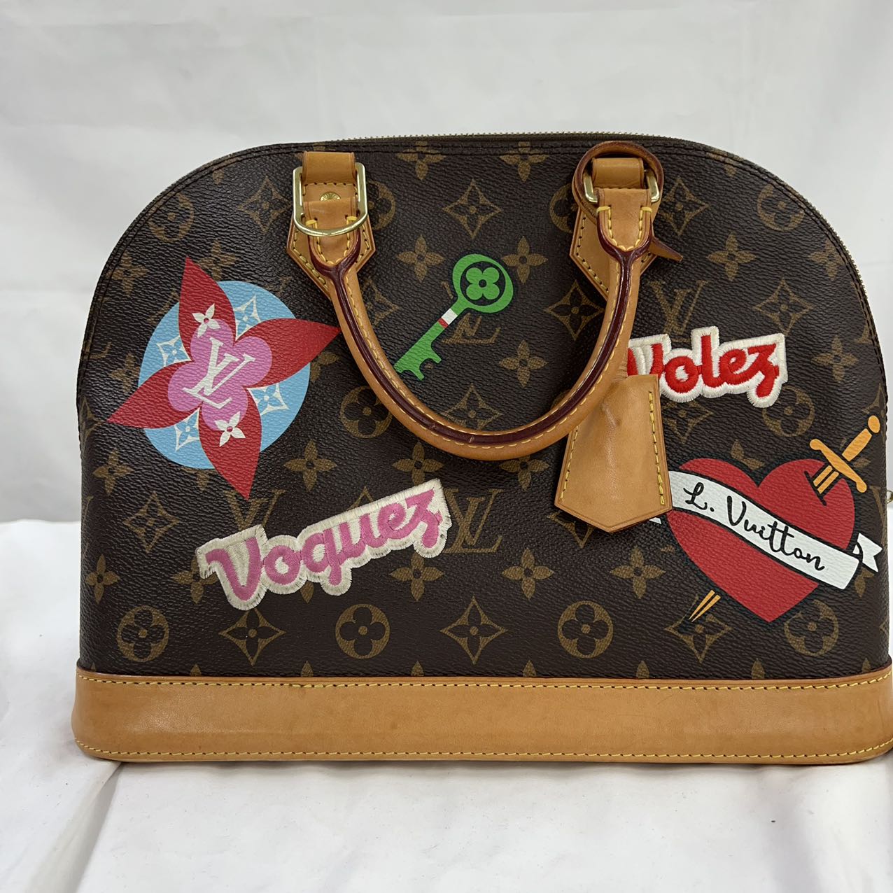 LOUIS VUITTON<br> Arma Monogramm-Aufnäher PM