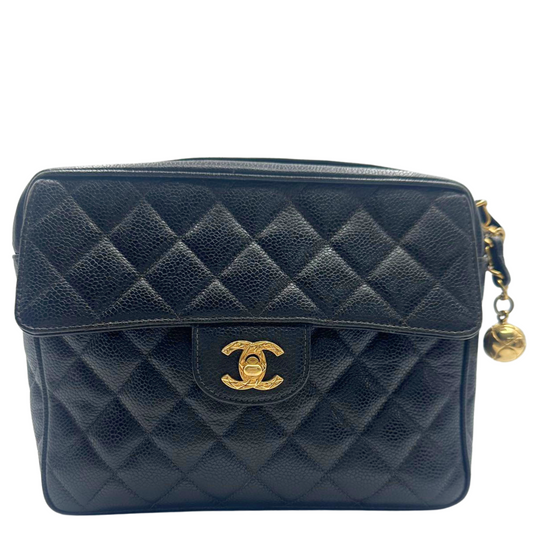 CHANEL<br>Matelasse Caviar Bag