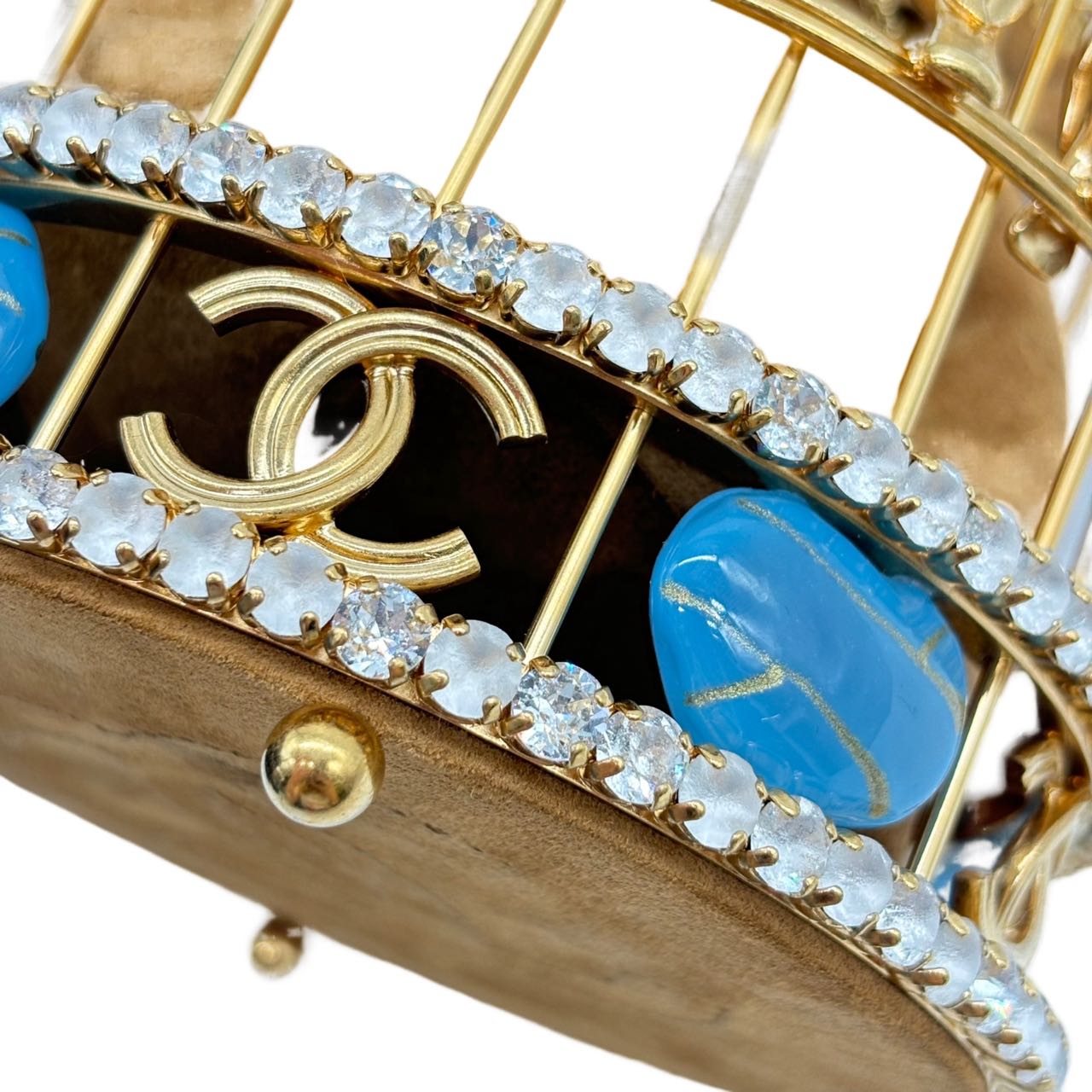 CHANEL <br> Runway Bird Cage Minaudiere Bag