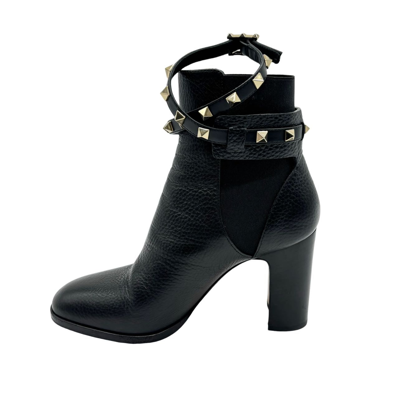 VALENTINO<br> Kurze Stiefel aus Leder