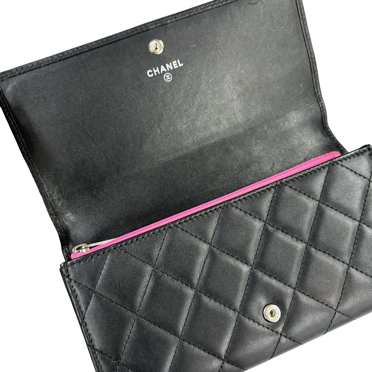 CHANEL<br> Portefeuille Long Ligne Cambon