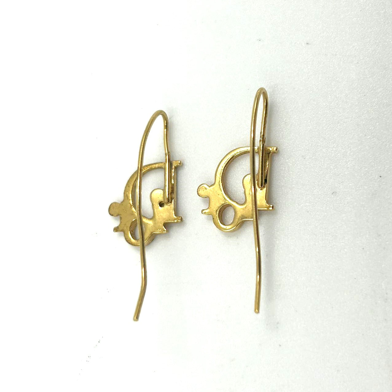 CHRISTIAN DIOR<br>Logo Earrings