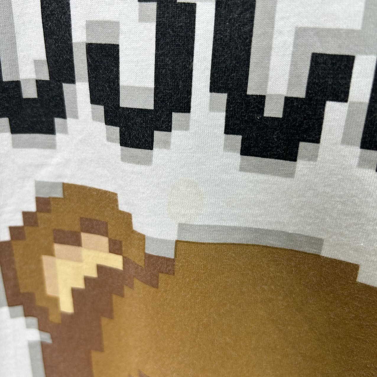 MOSCHINO<br> Teddybär-Pixel-T-Shirt