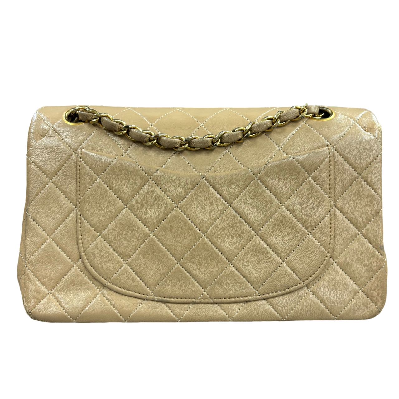 CHANEL <br> Matelasse Double Flap Chain Shoulder Bag