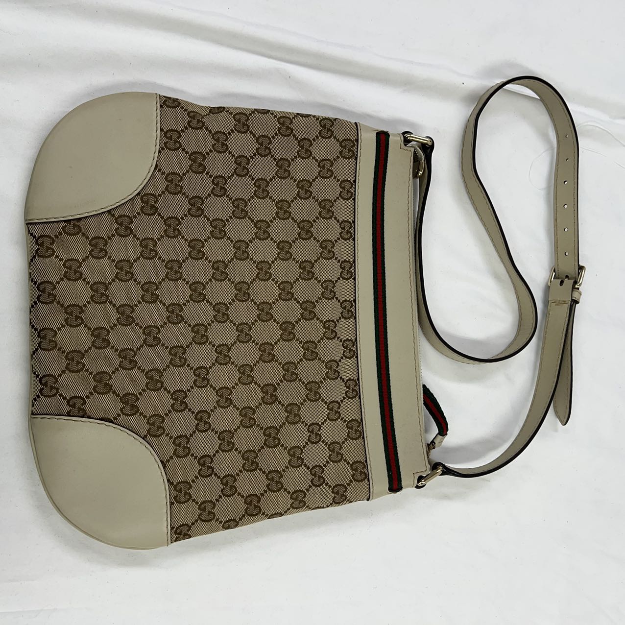 GUCCI<br> Umhängetasche aus Canvas