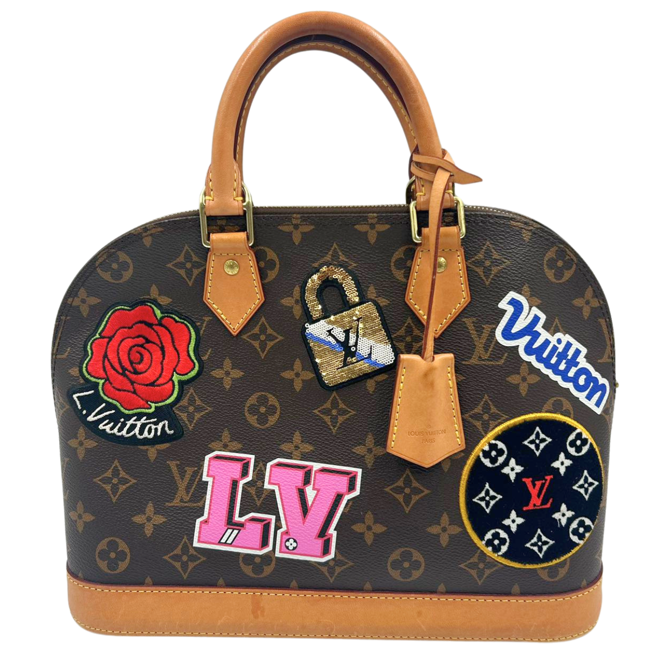 LOUIS VUITTON<br> Arma Monogramm-Aufnäher PM