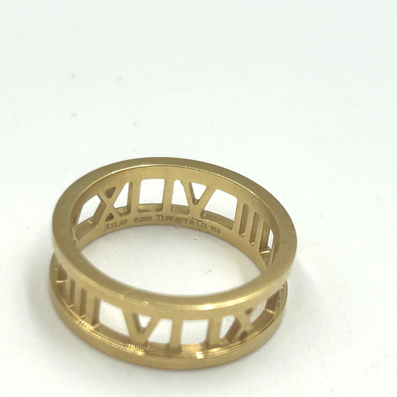 TIFFANY & Co.<br>750YG Atlas Open Ring 6G