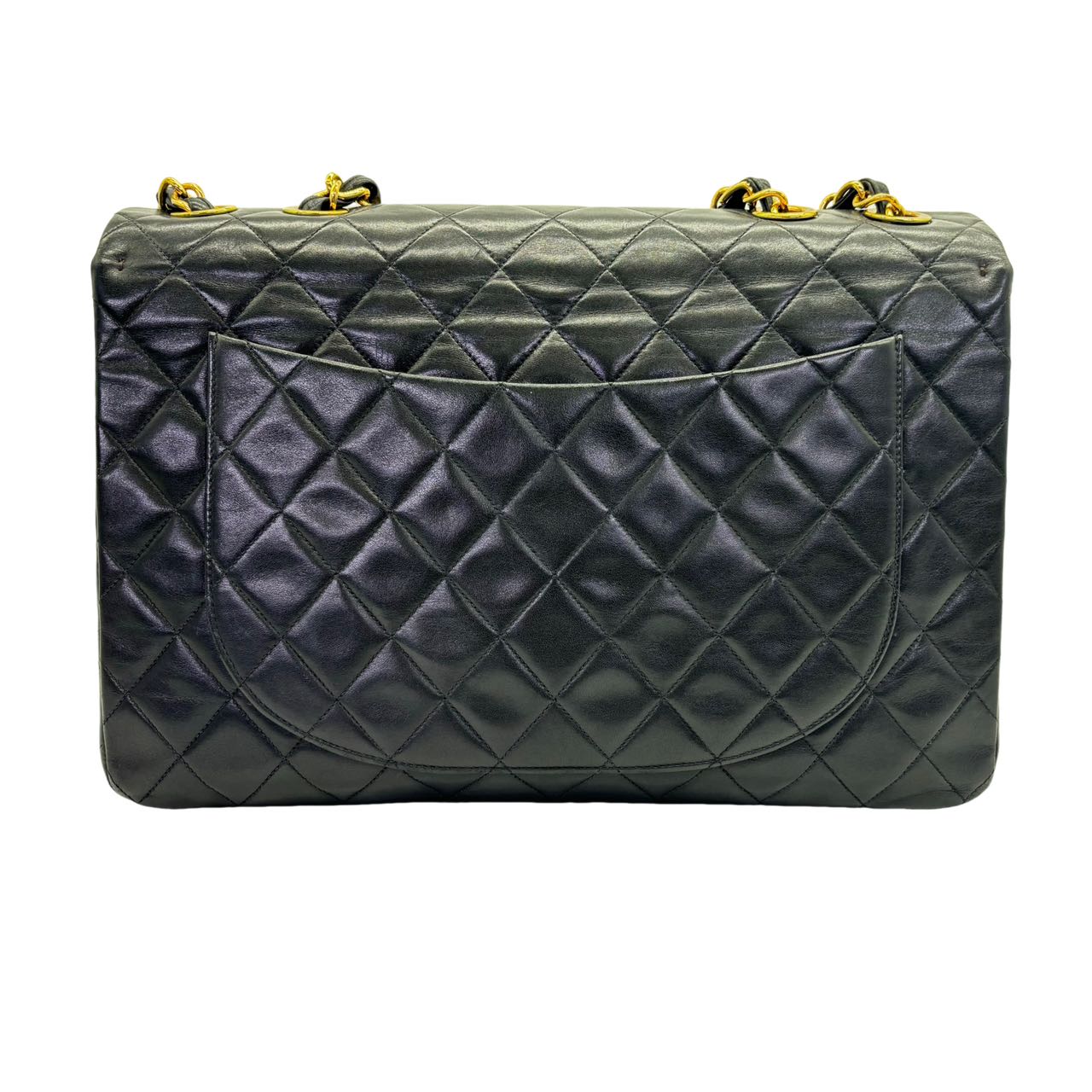 CHANEL <br> Matelasse Double Chain Shoulder Bag