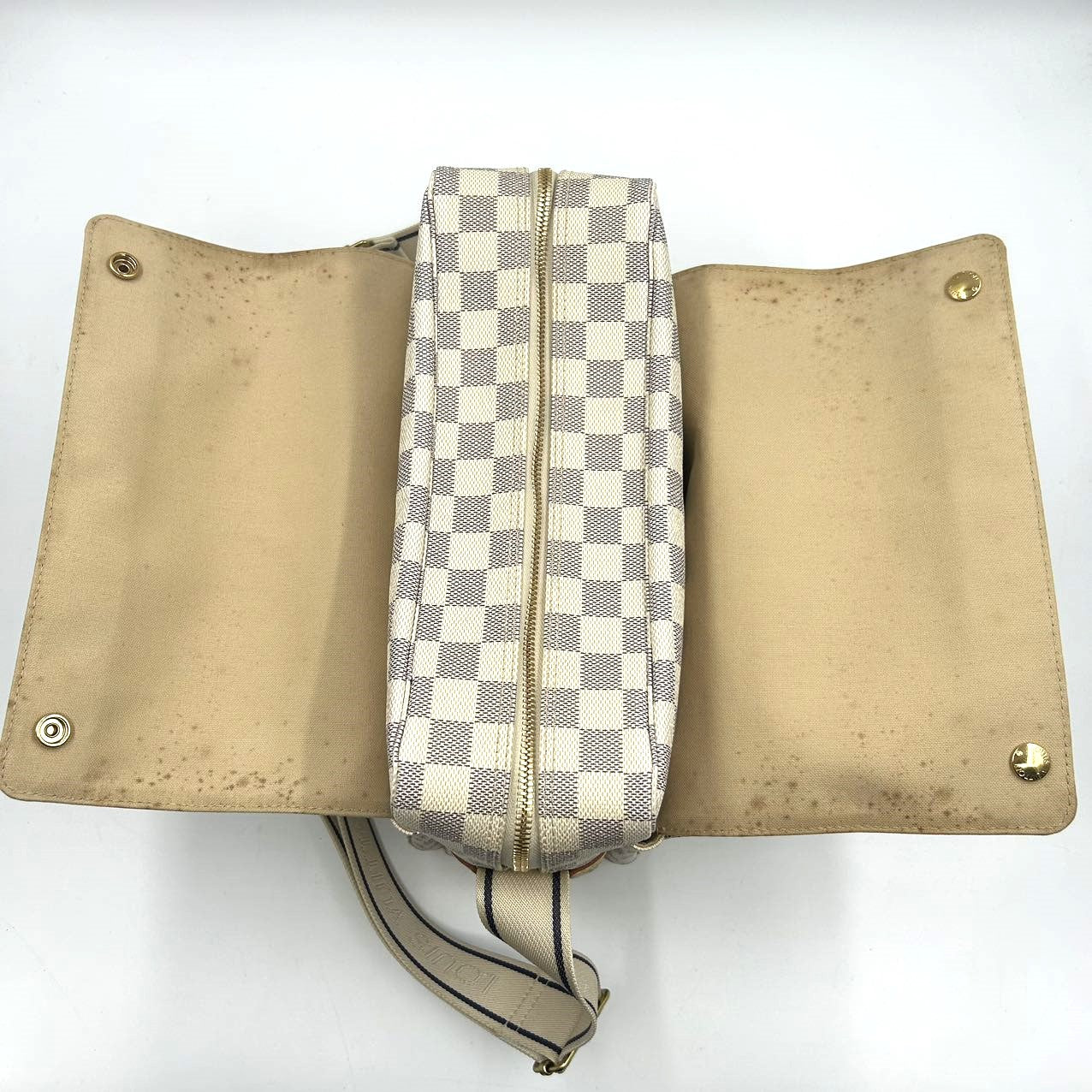 LOUIS VUITTON<br>Damier Azur Naviglio N51189 Shoulder bag